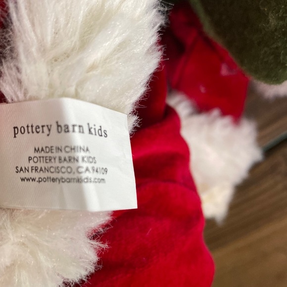 Pottery Barn Kids Felt Santa Claus Shelf Sitter with Felt Christmas Tree Set - Picture 13 of 16